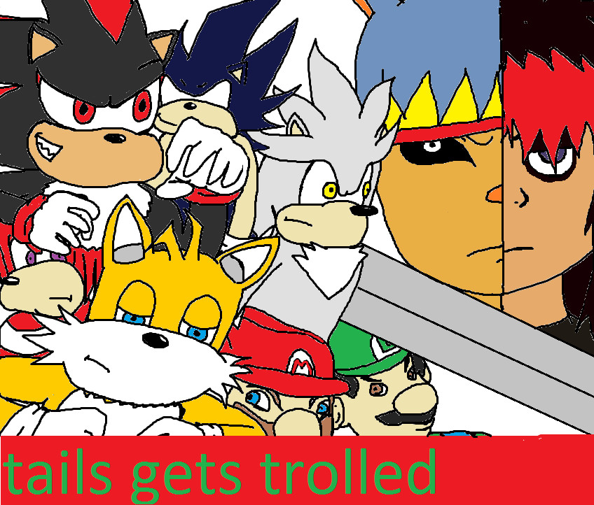 tails gets trolled cover